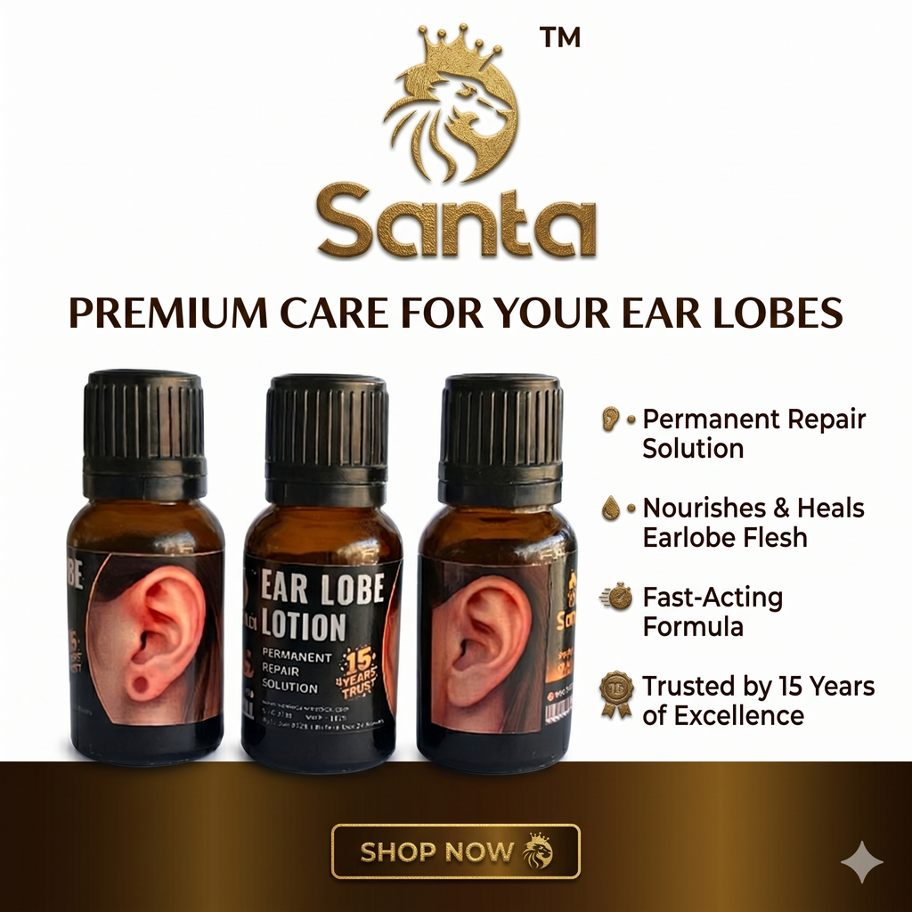 Santa Earlobe Lotion