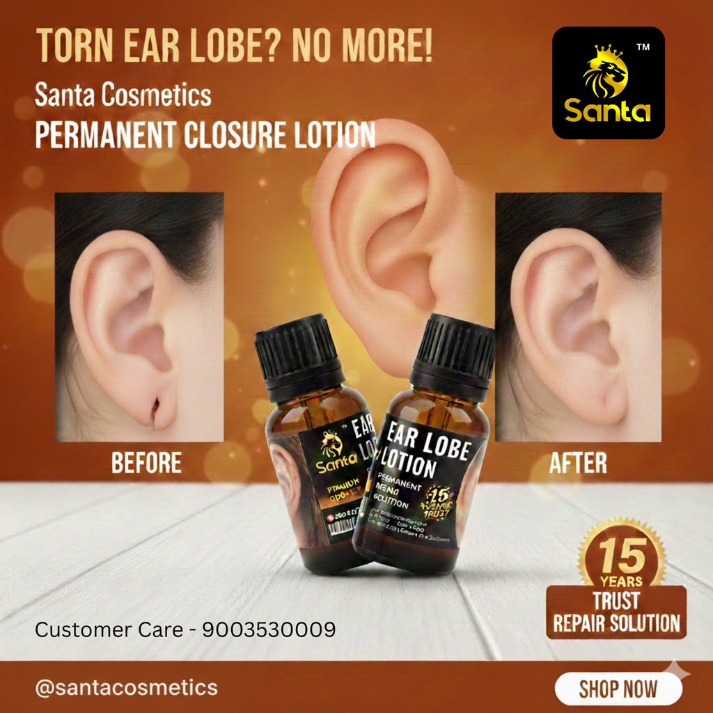 Santa Ear Lobe Lotion